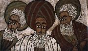 unknow artist The three patriarchs: Abraham, Isaak and Jakob France oil painting artist